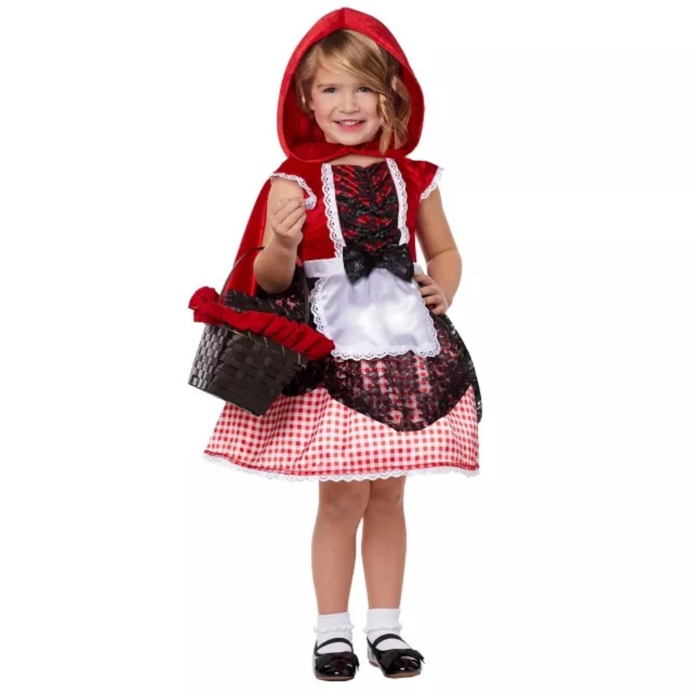 Spirit Red and Black Little Adventurer Costume